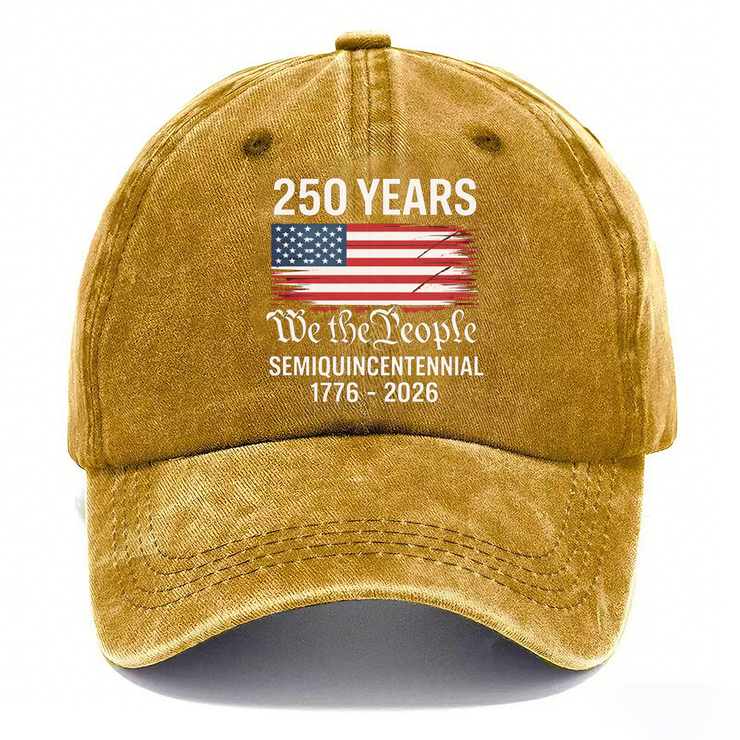 🇺🇸 250 Years "We The People" Vintage Cap