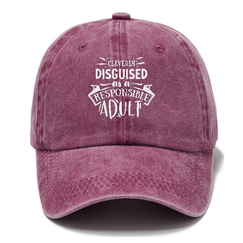 Cleverly Disguised Adult: The Playfully Witty Hat for Responsible Shopify Shoppers