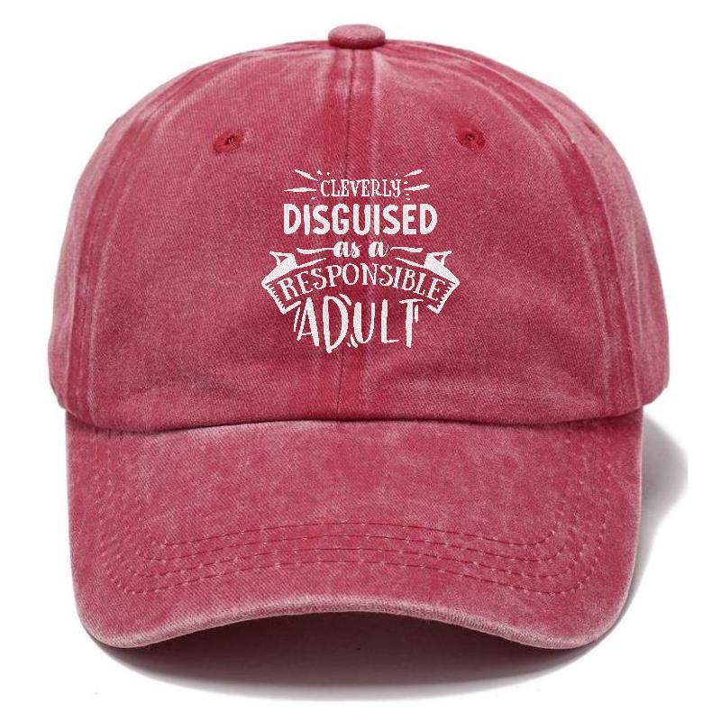 Cleverly Disguised Adult: The Playfully Witty Hat for Responsible Shopify Shoppers