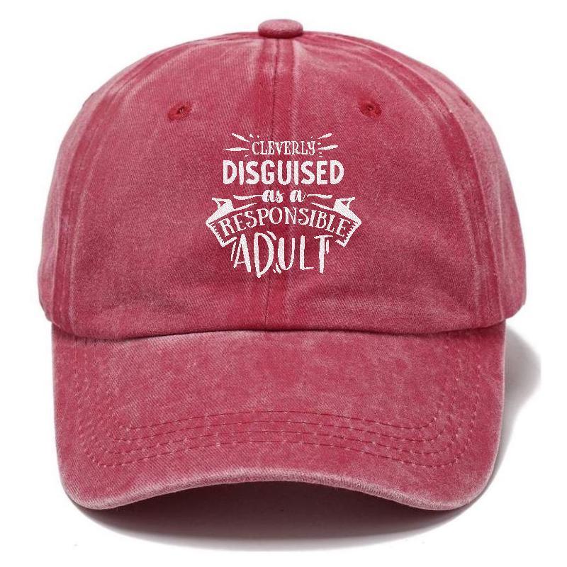 Cleverly Disguised Adult: The Playfully Witty Hat for Responsible Shopify Shoppers
