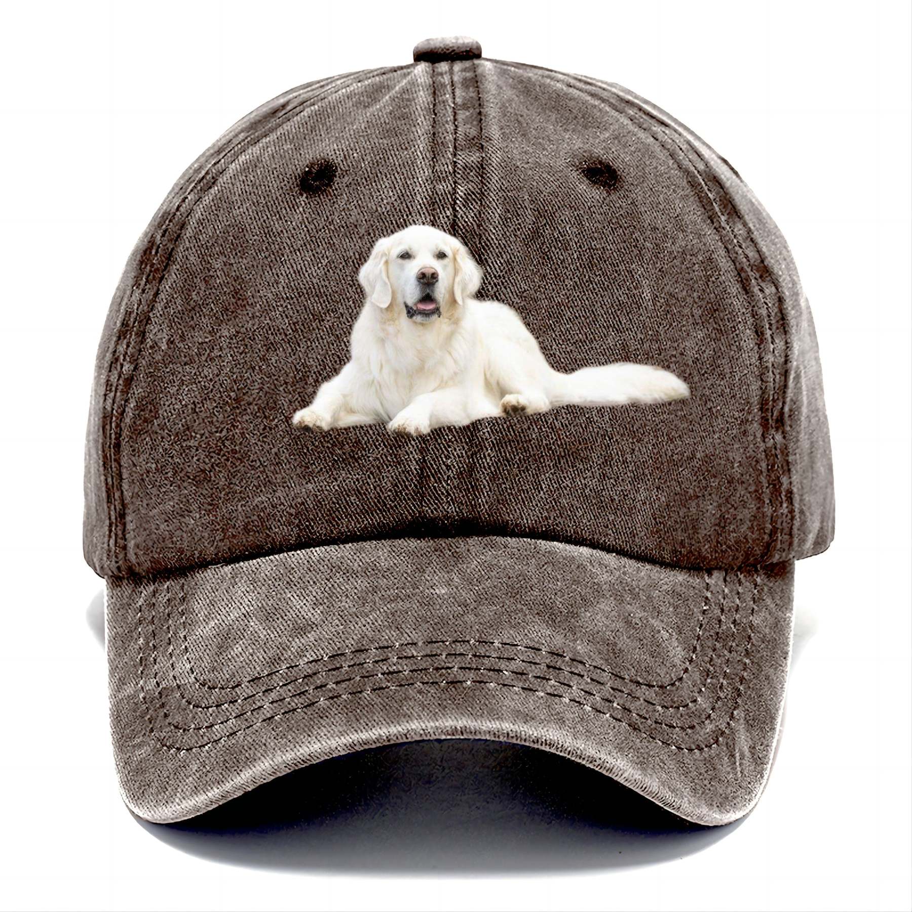 White English Cream Golden Retrievers Classic Cap