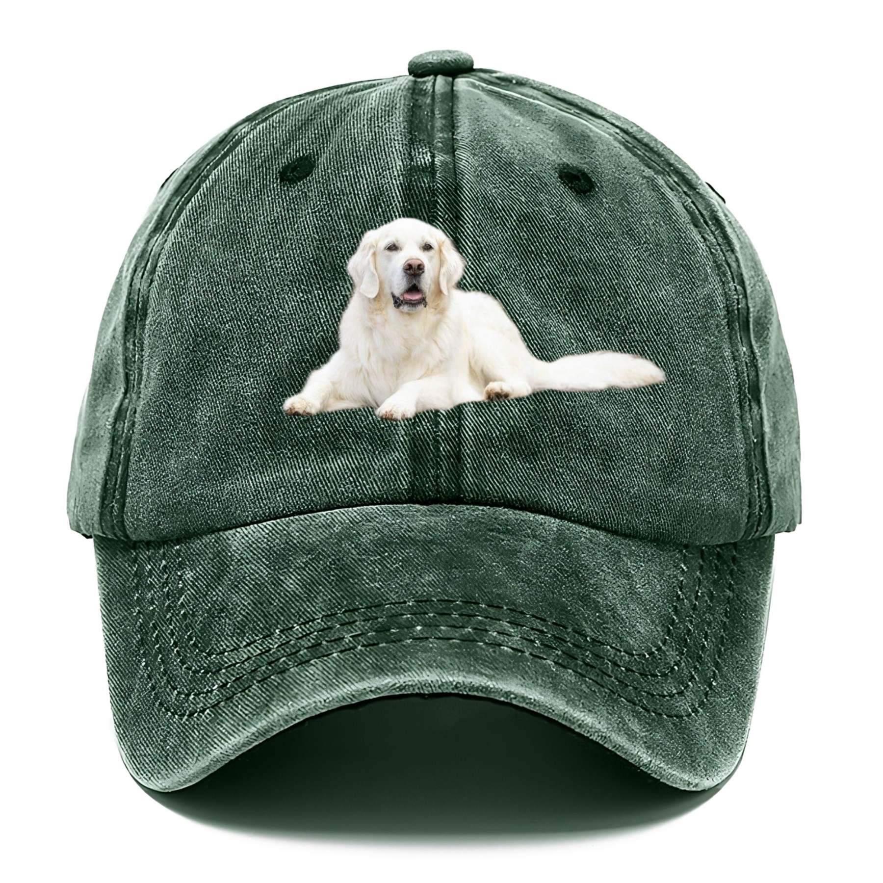White English Cream Golden Retrievers Classic Cap