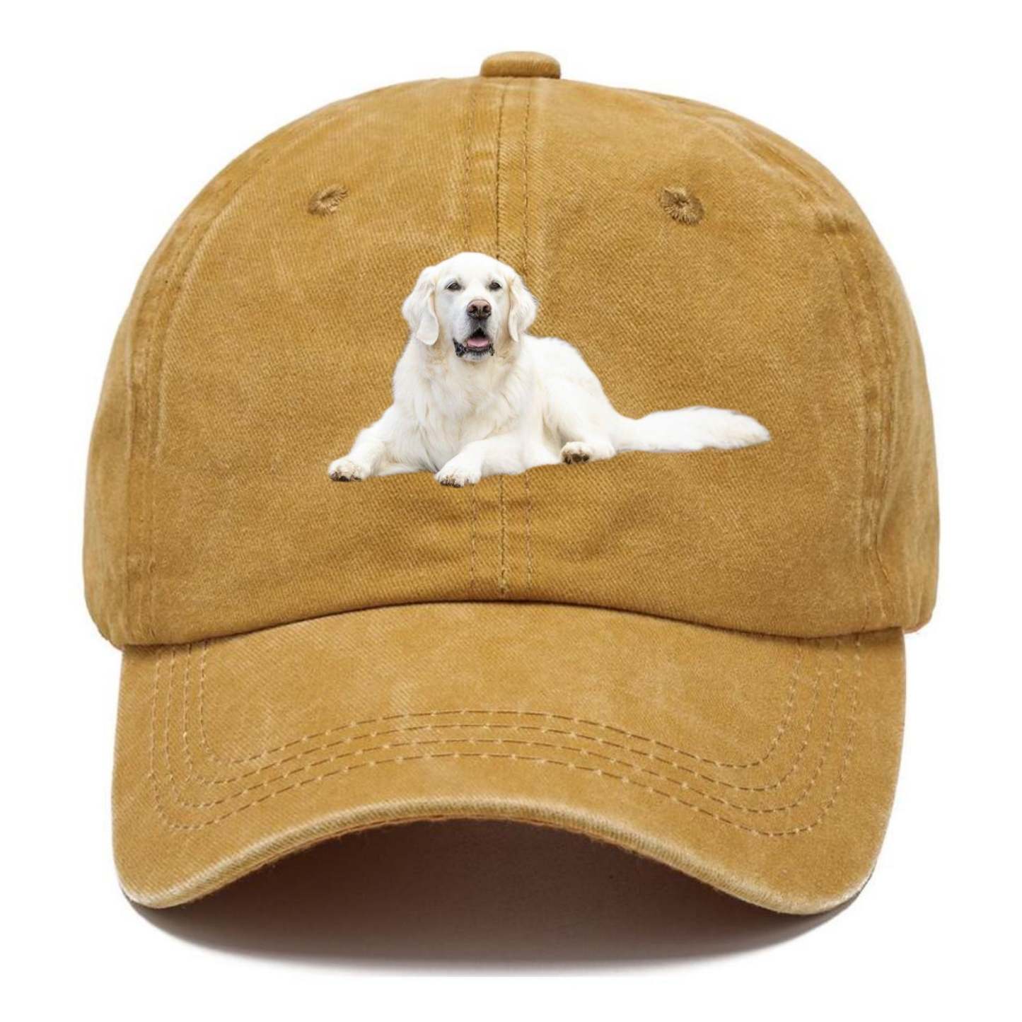 White English Cream Golden Retrievers Classic Cap