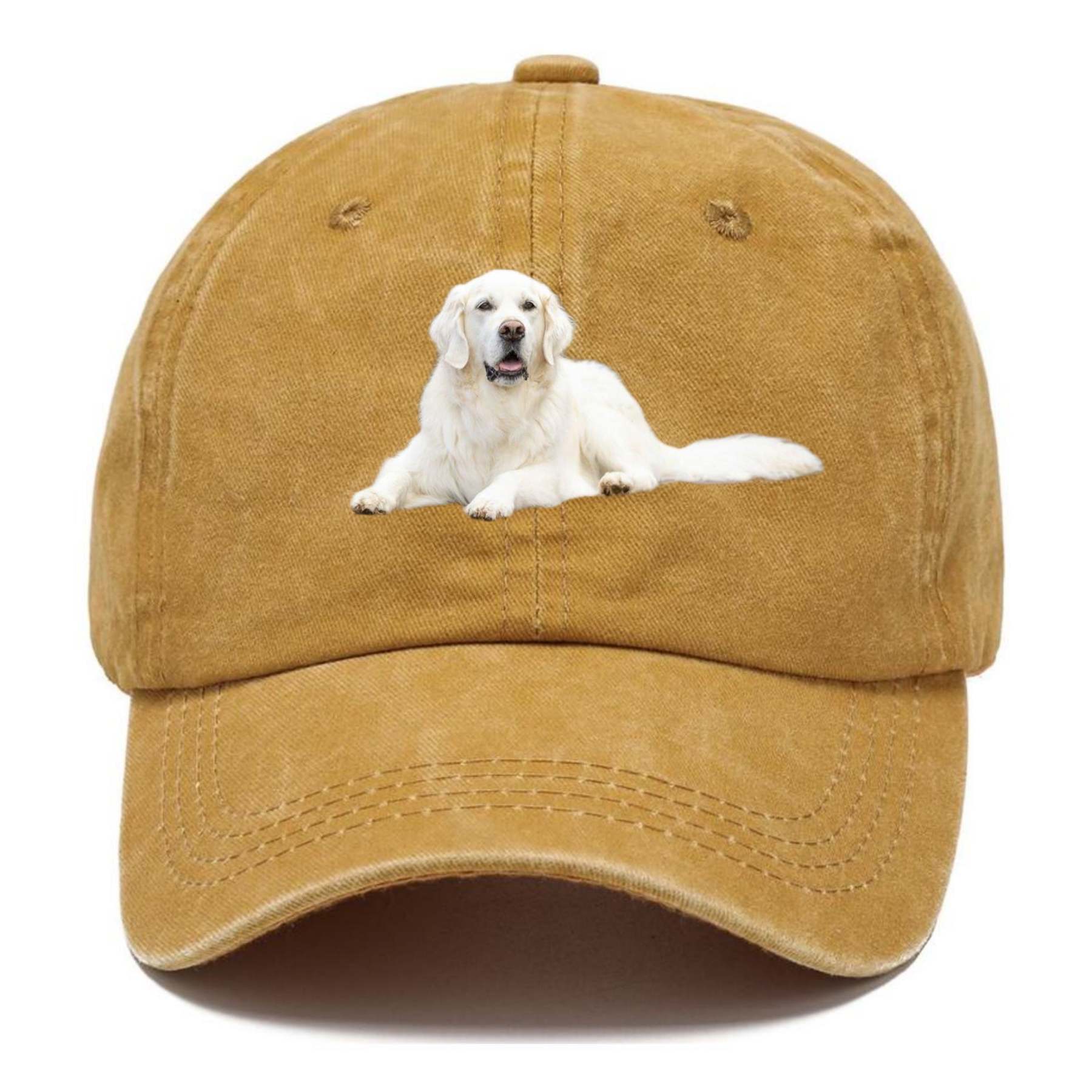 White English Cream Golden Retrievers Classic Cap