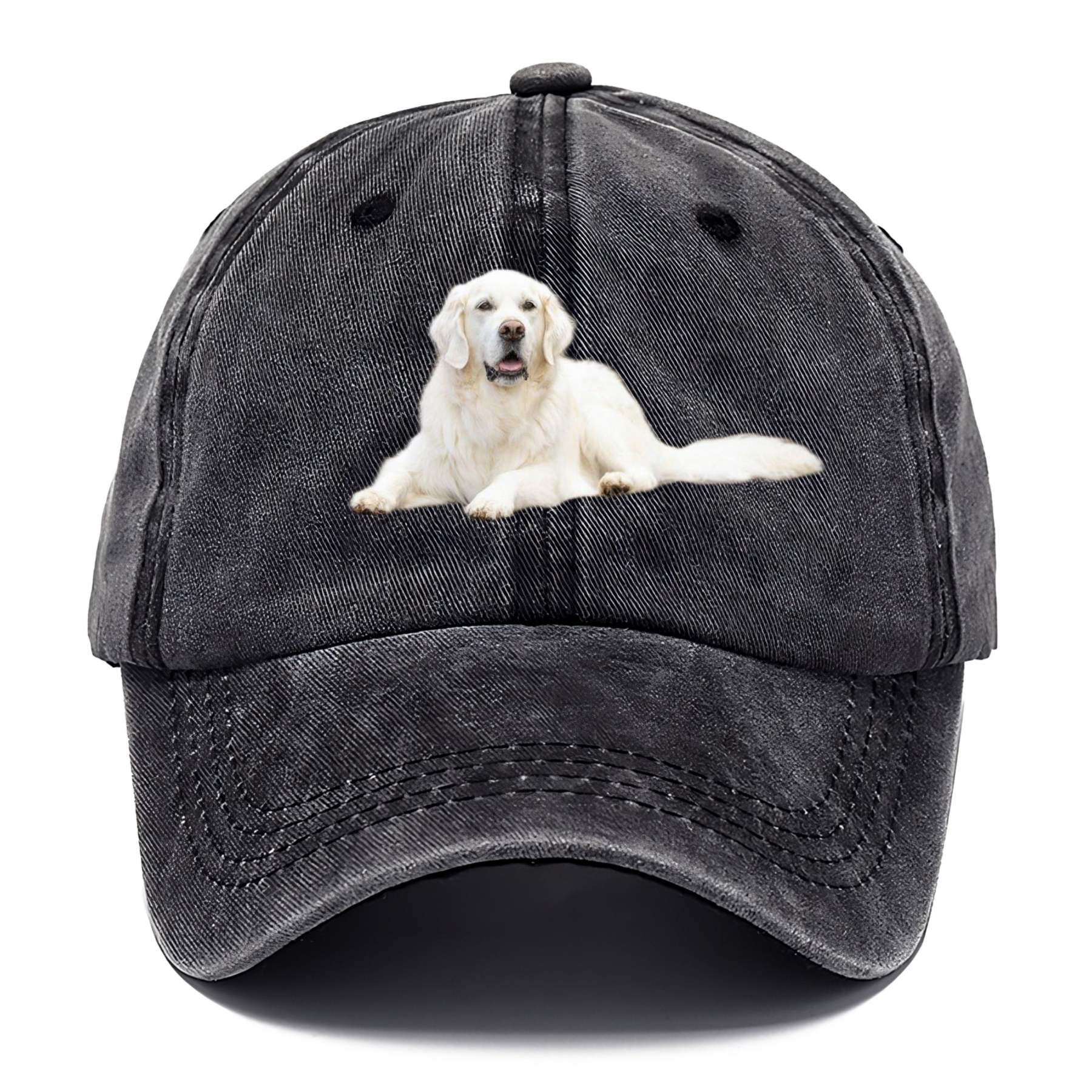 White English Cream Golden Retrievers Classic Cap