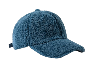 Lambswool Hat: Fashionable All-Match Plush Duckbill Cap for Autumn/Winter - Thickened for Warmth, Baseball Style