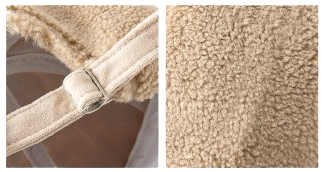 Lambswool Hat: Fashionable All-Match Plush Duckbill Cap for Autumn/Winter - Thickened for Warmth, Baseball Style