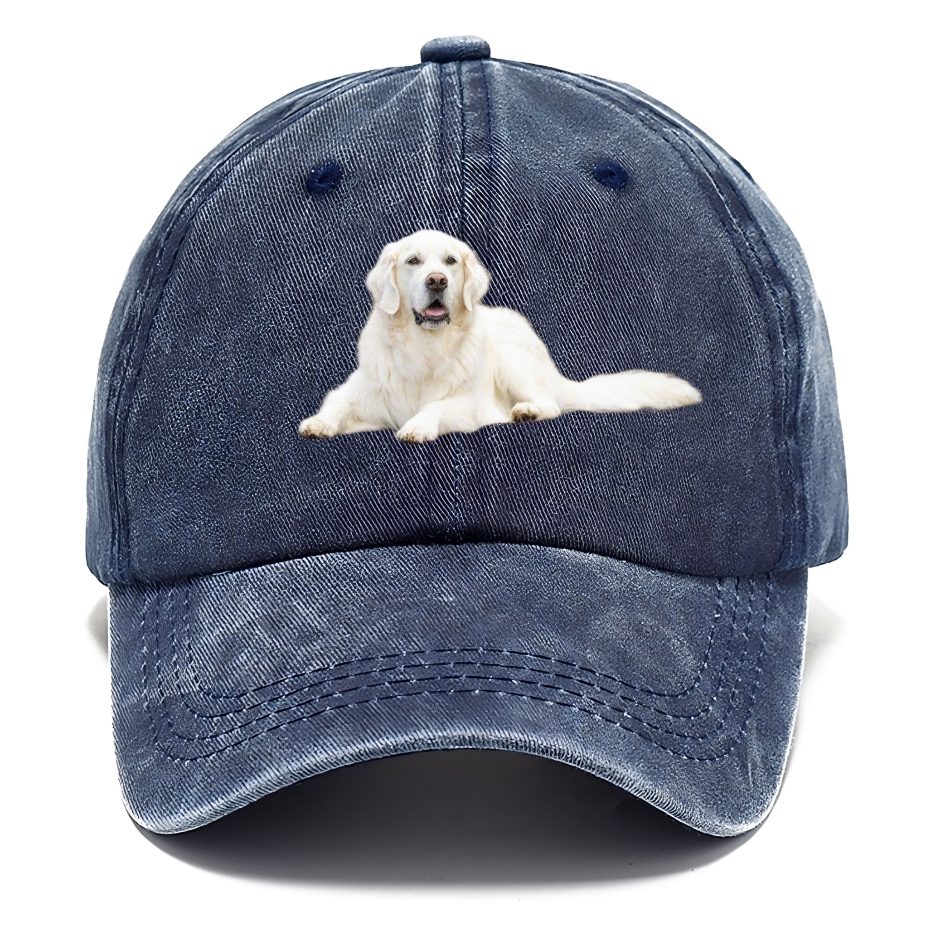 White English Cream Golden Retrievers Classic Cap