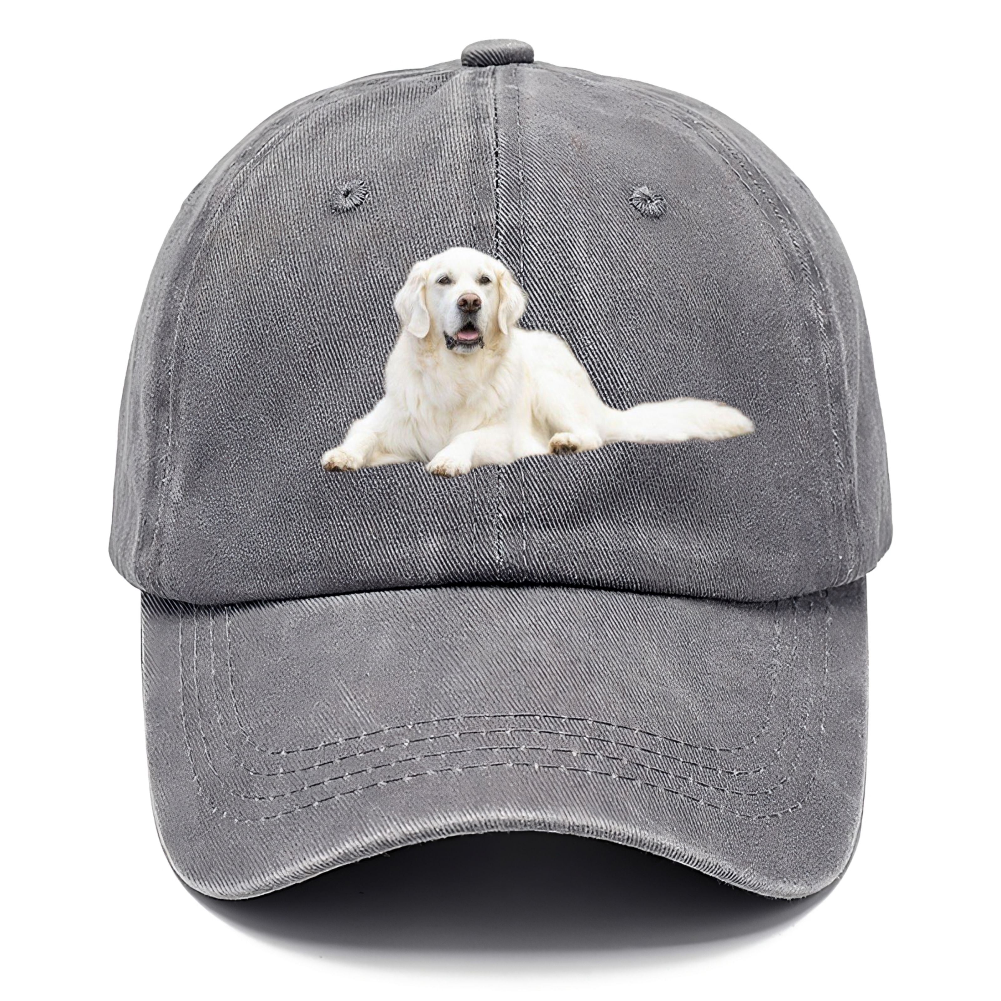 White English Cream Golden Retrievers Classic Cap