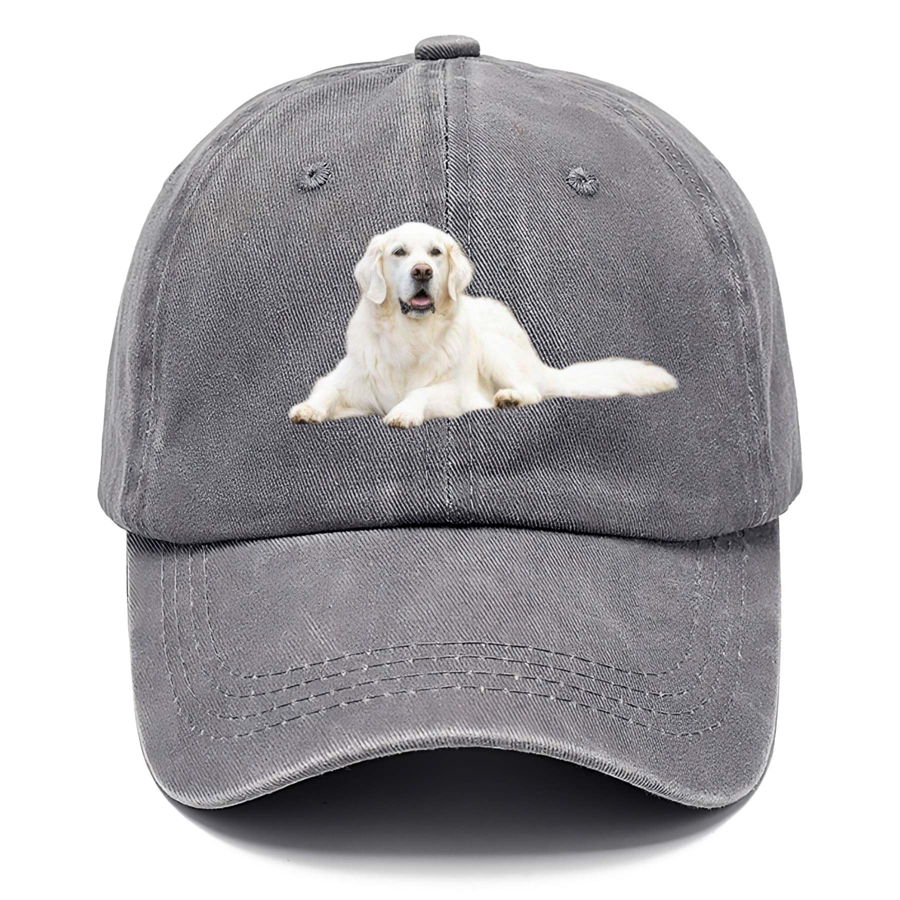 White English Cream Golden Retrievers Classic Cap