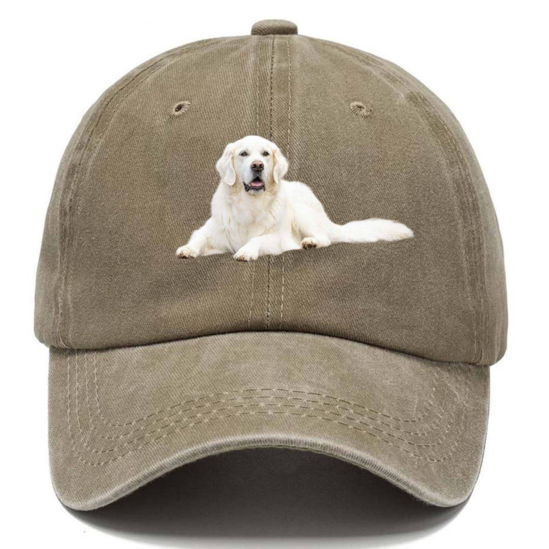 White English Cream Golden Retrievers Classic Cap