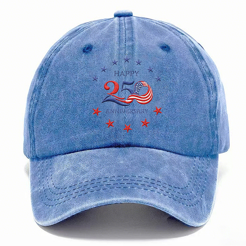 🇺🇸 Happy 250th Anniversary Vintage Washed Cap