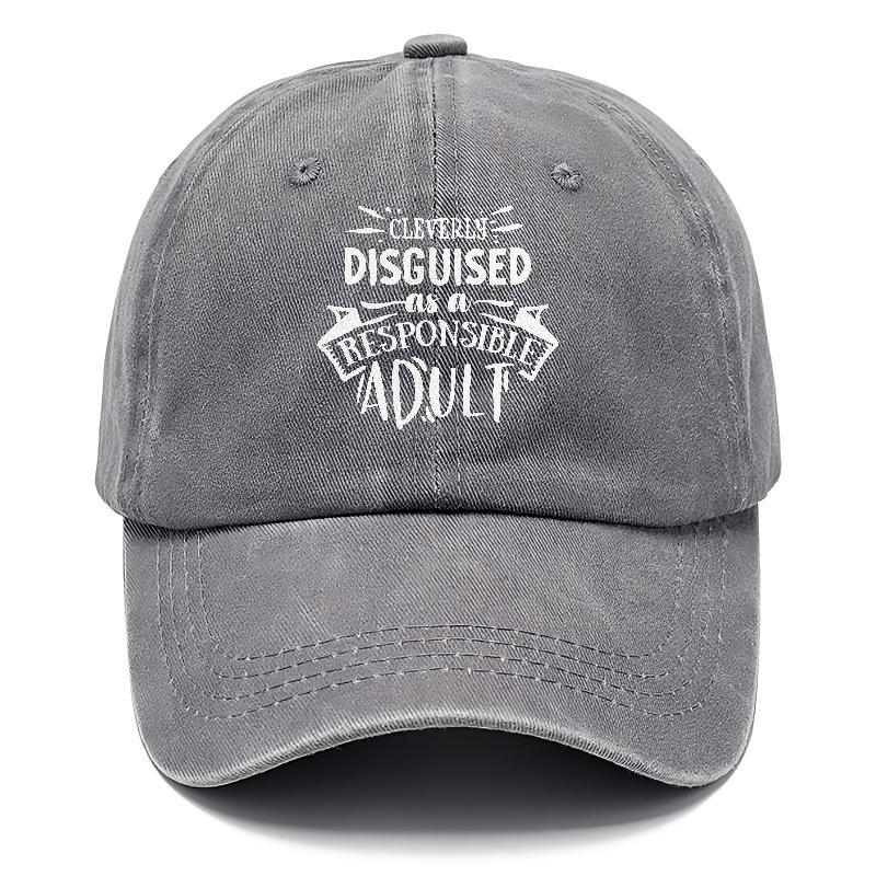 Cleverly Disguised Adult: The Playfully Witty Hat for Responsible Shopify Shoppers