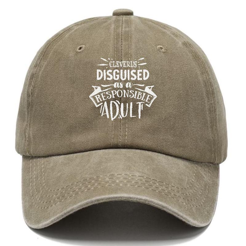 Cleverly Disguised Adult: The Playfully Witty Hat for Responsible Shopify Shoppers