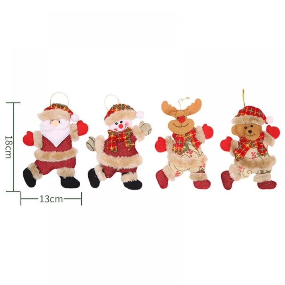 🏆2025 Christmas Hot Sale⚡Christmas Tree Ornaments – Dancing Santa & Friends