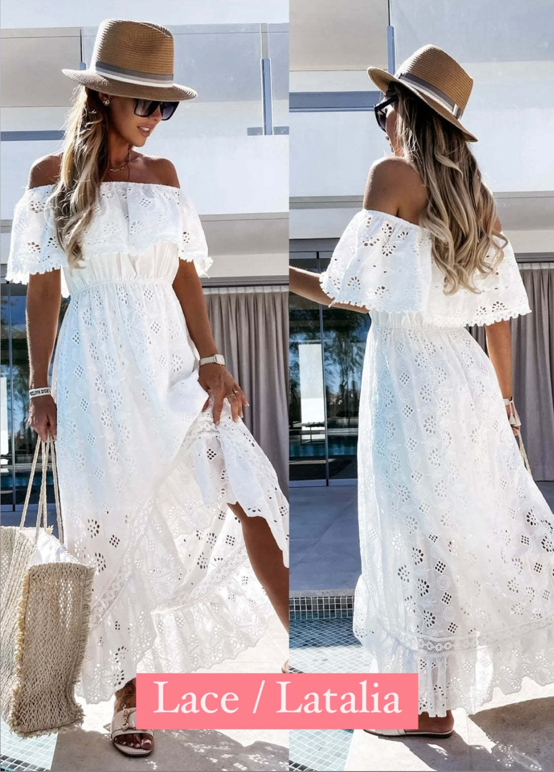 Chic White Bohemia Dress Several Models