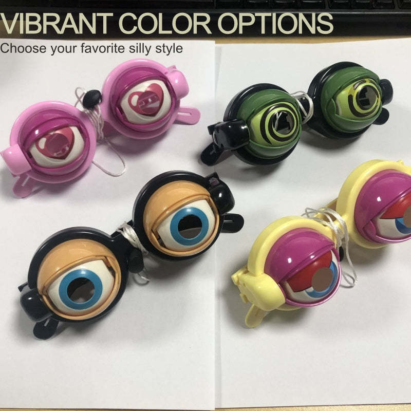 Kids Pull-String Blinking Crazy Glasses