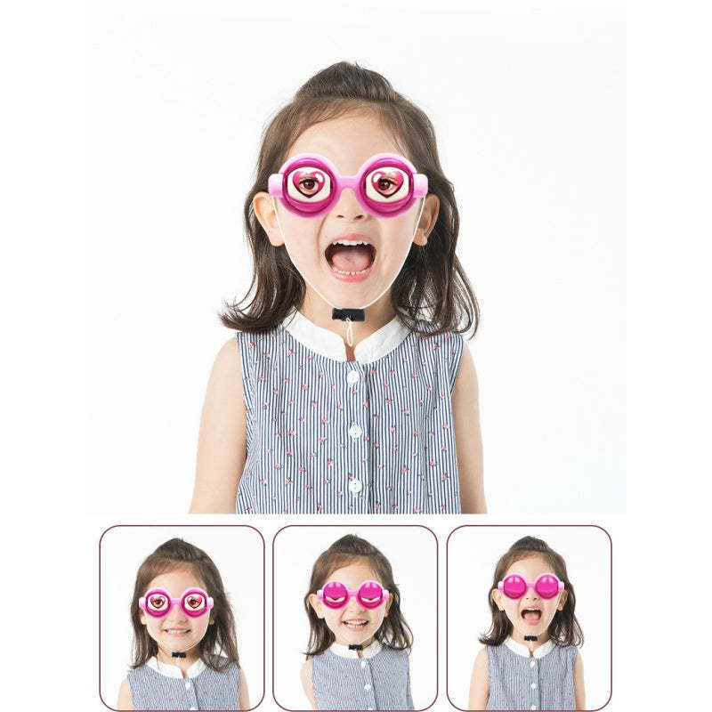 Kids Pull-String Blinking Crazy Glasses