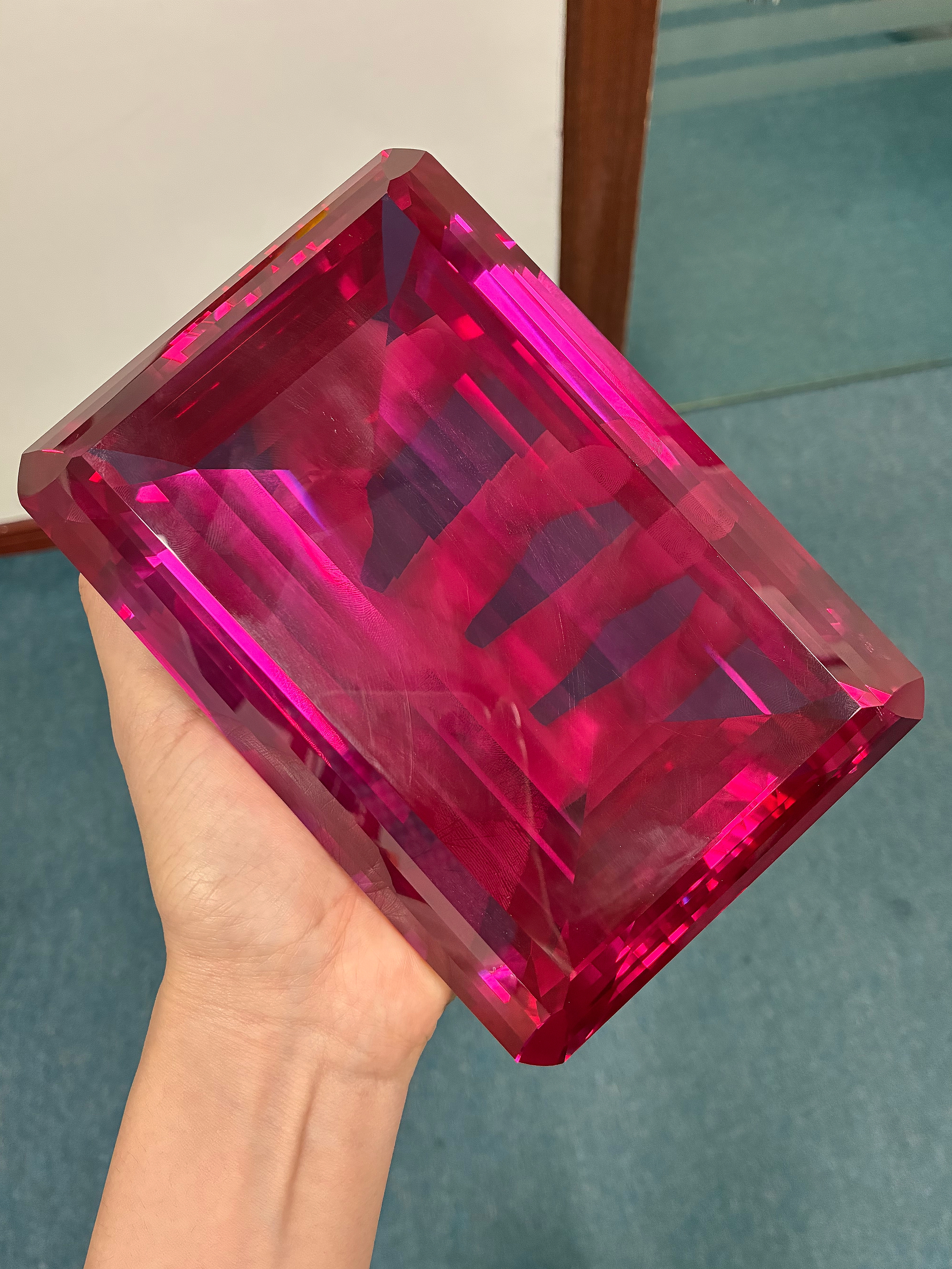 Lab-Grown Pink Sapphire – Round Cut
