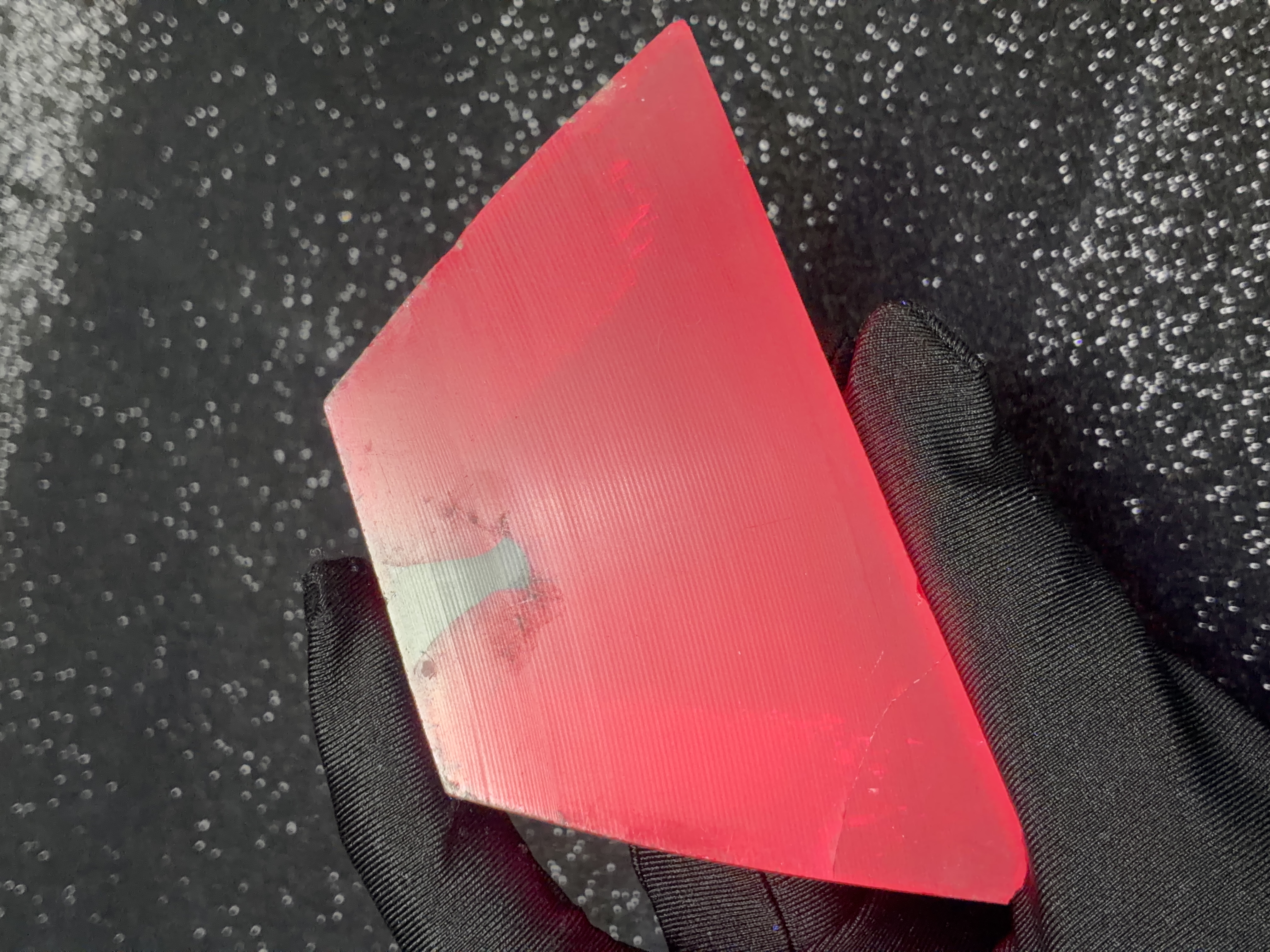 Lab-Grown Ruby − Rough