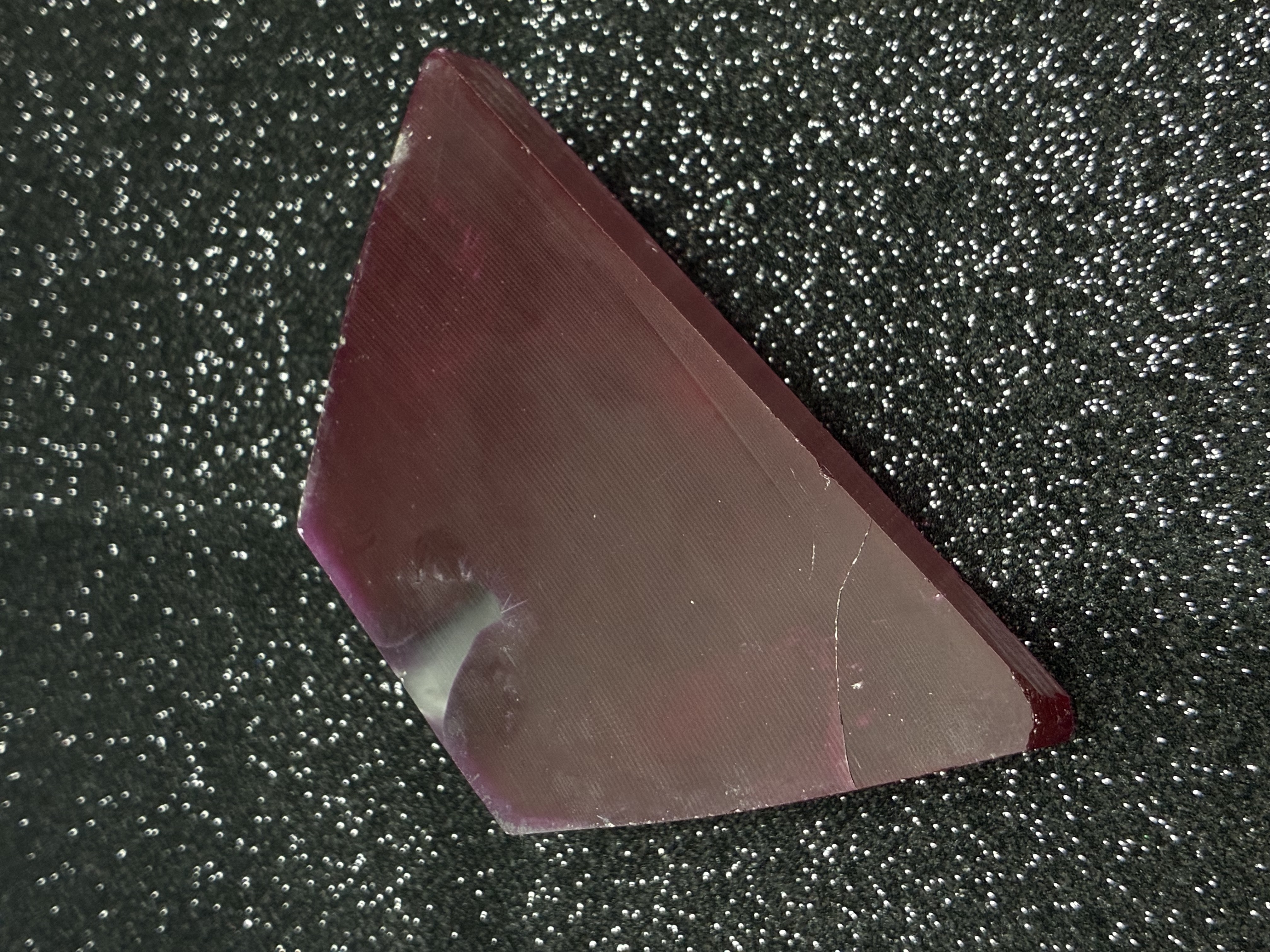 Lab-Grown Ruby − Rough