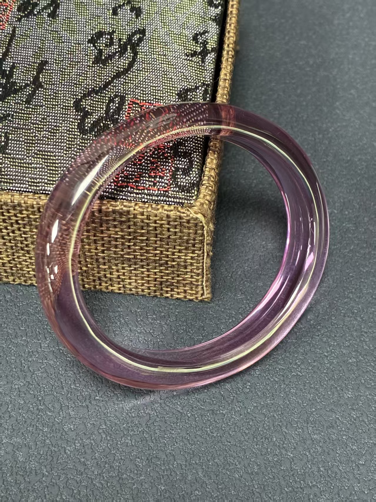 Lab-Grown Pink Sapphire Bangle
