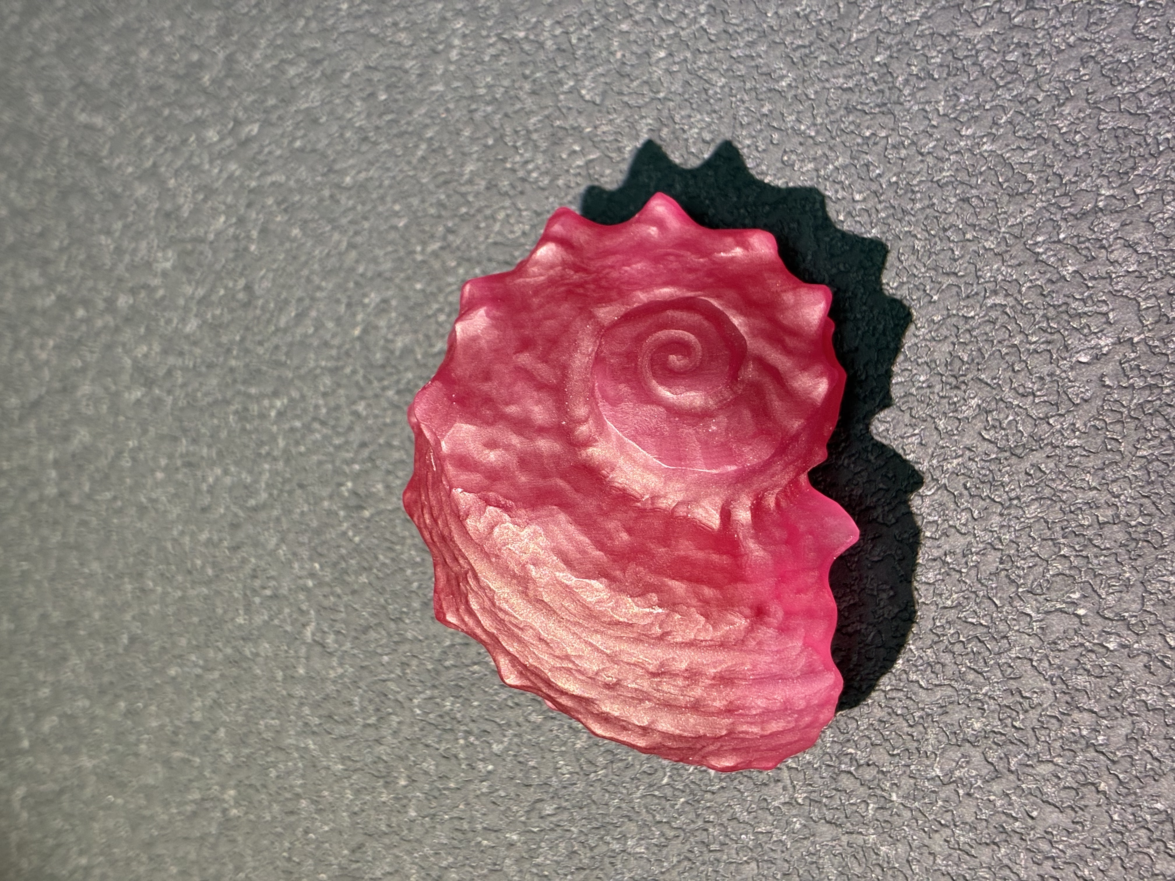 Conch Shell – Lab-Grown Ruby