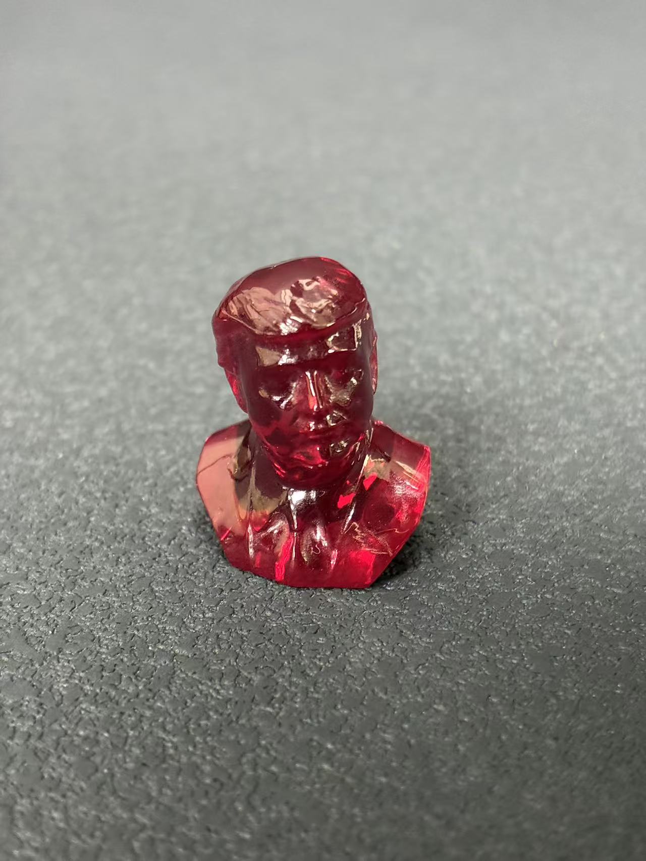 Trump Bust — Lab-Grown Ruby