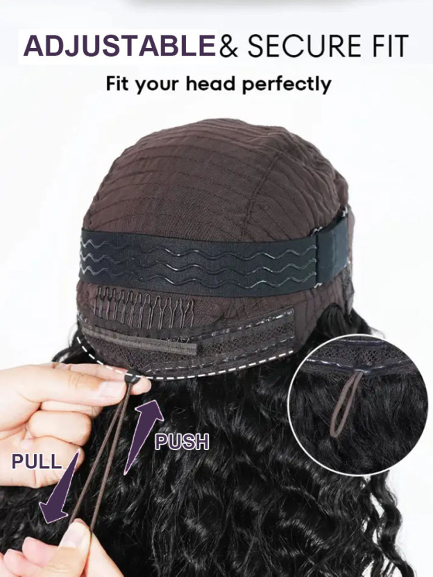 Sarah Glueless Burmese Curly Wig with Drawstring Pre Bleached Knots 250% 13x6 Lace Frontal Wigs Human Hair Pre Plucked