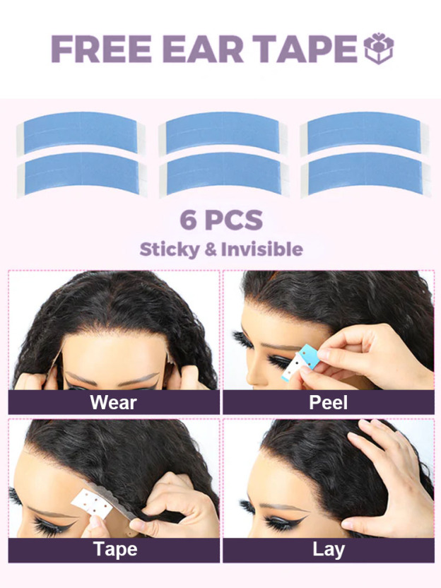 Sarah Glueless Burmese Curly Wig with Drawstring Pre Bleached Knots 250% 13x6 Lace Frontal Wigs Human Hair Pre Plucked