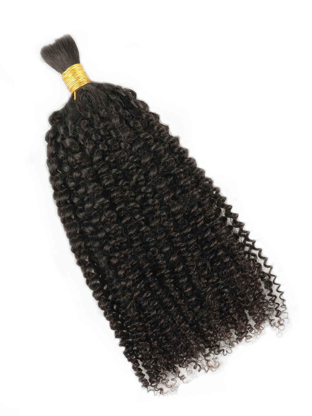 Lena Boho Kinky Curl Bulk Human Hair Braiding Extensions