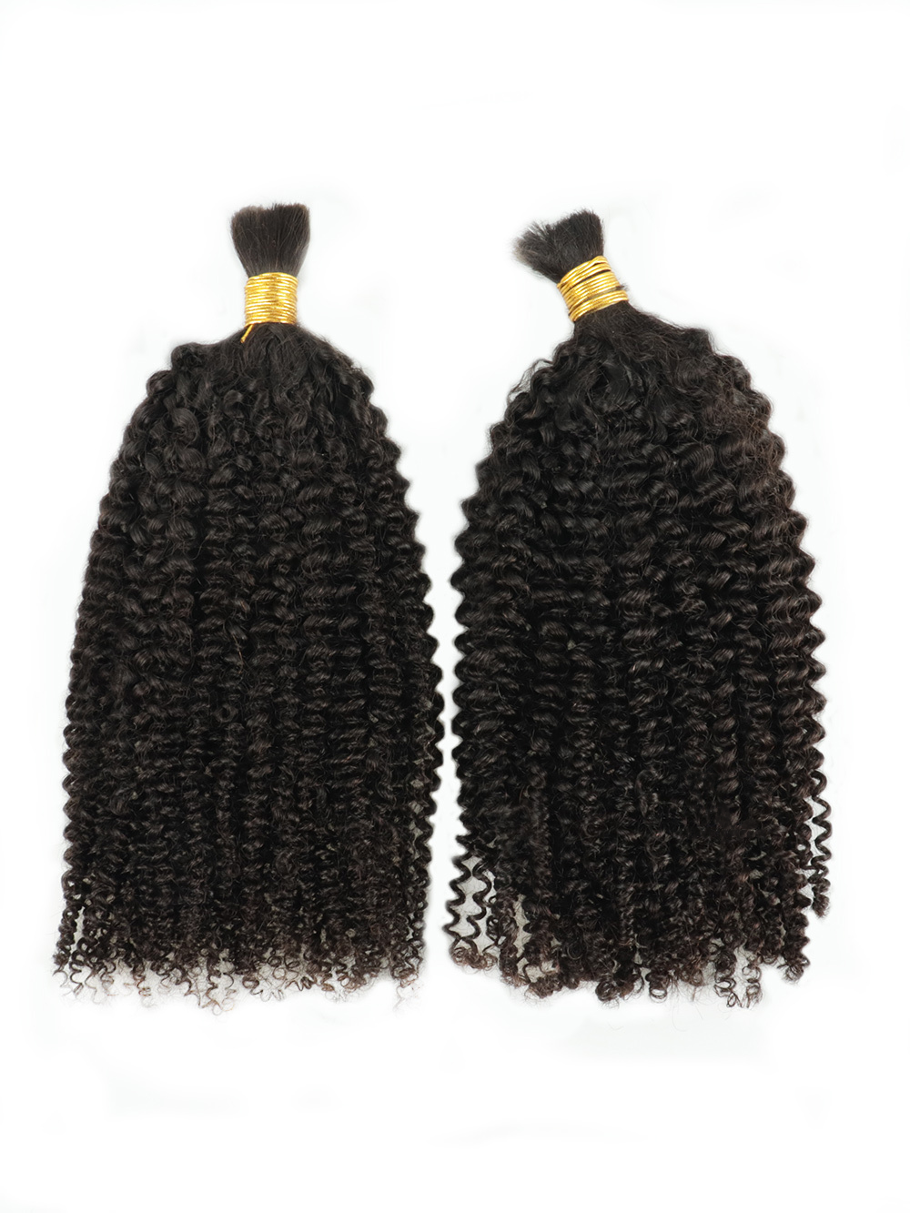 Lena Boho Kinky Curl Bulk Human Hair Braiding Extensions