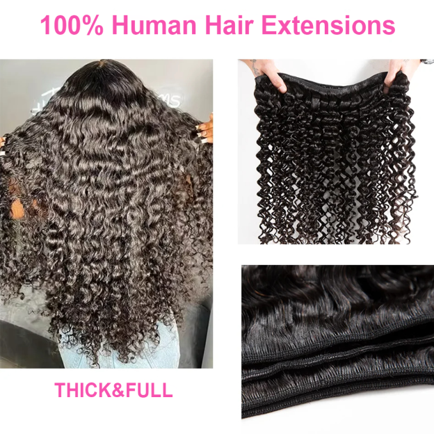 Ivy Curly Hair Bundles 100% Virgin Human Hair Bundles