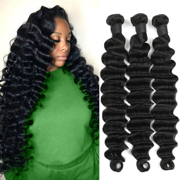 Serenity Loose Deep Wave Bundles 100% Virgin Human Hair Bundles