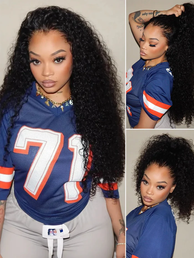 Ava Deep Wave 13x6 Lace front Wig Human Hair Glueless Wigs