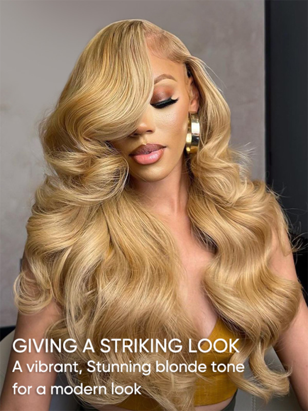 Amber #27 Body Wave 13x4 Lace Front Human Hair Wigs