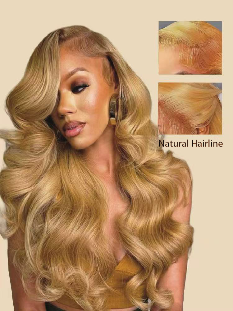 Amber #27 Body Wave 13x4 Lace Front Human Hair Wigs