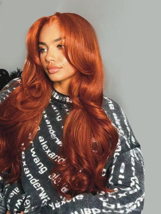 Gale Ginger Body Wave 13x4 Lace Front Human Hair Wigs