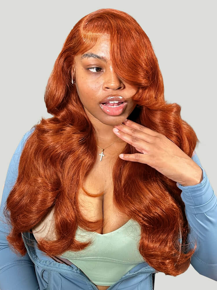 Gale Ginger Body Wave 13x4 Lace Front Human Hair Wigs