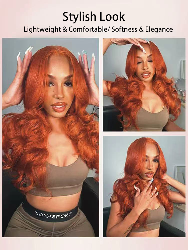 Gale Ginger Body Wave 13x4 Lace Front Human Hair Wigs