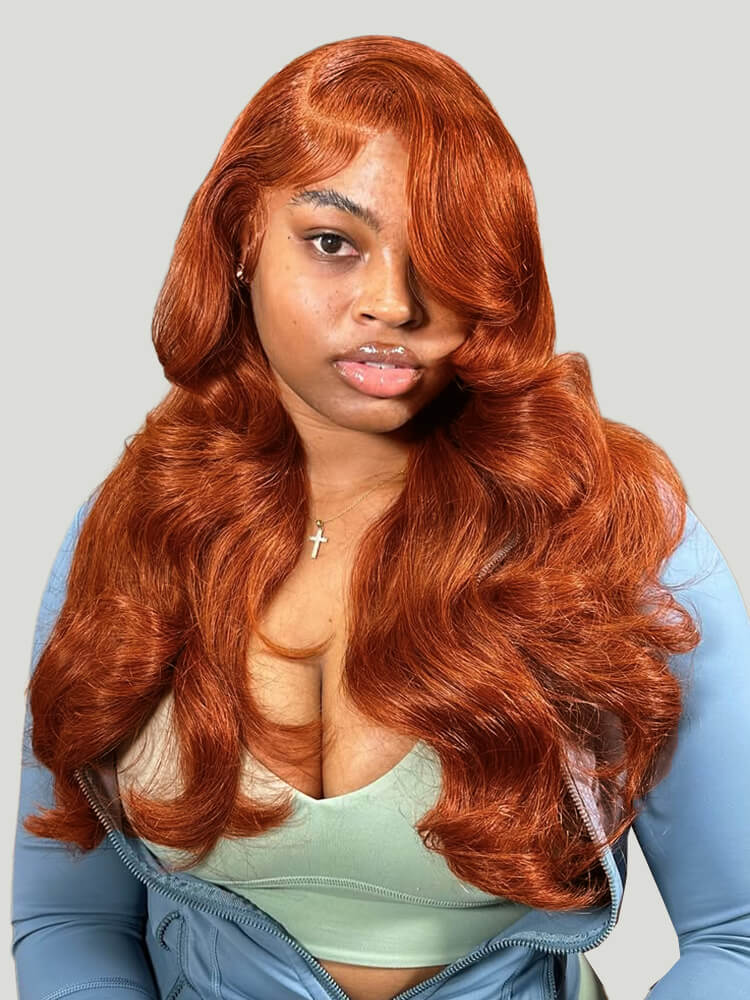 Gale Ginger Body Wave 13x4 Lace Front Human Hair Wigs