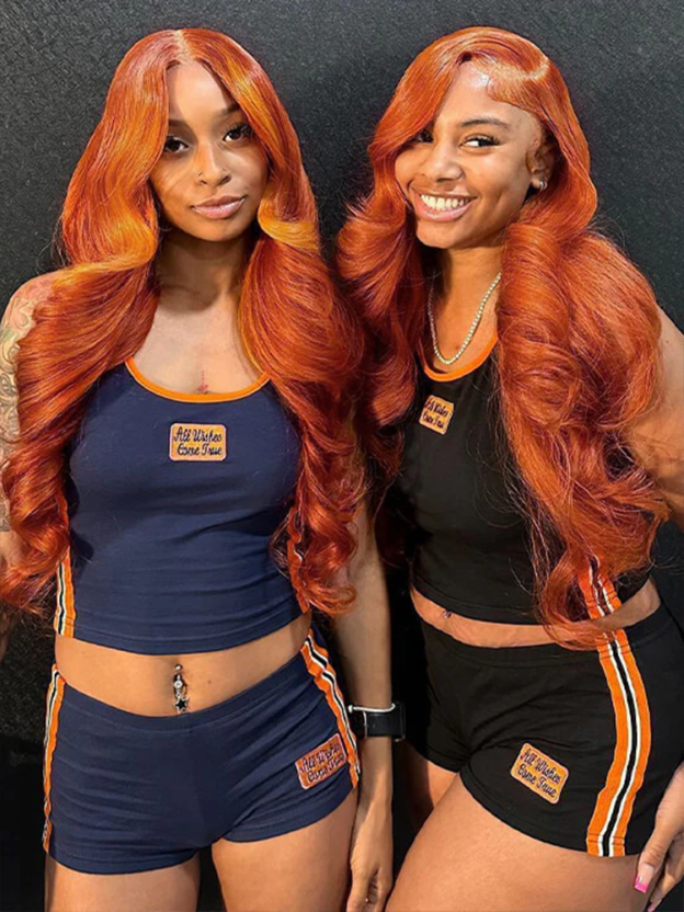 Gale Ginger Body Wave 13x4 Lace Front Human Hair Wigs