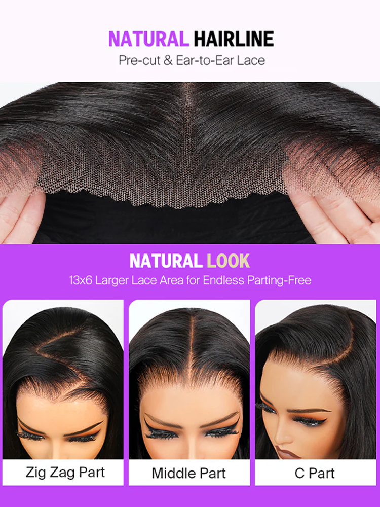 Freya Bleached Knots Glueless Loose Deep Wave Wig 13x4 13x6 Lace Front Human Hair Wigs With Drawstring Pre Plucked