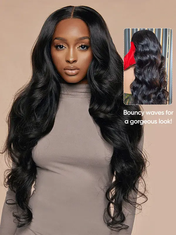 Serena 13x6 Straight Lace front Wig Body Wave Lace Front Wigs Human Hair Glueless Transparent Lace Wigs Pre Plucked Natural Hairline