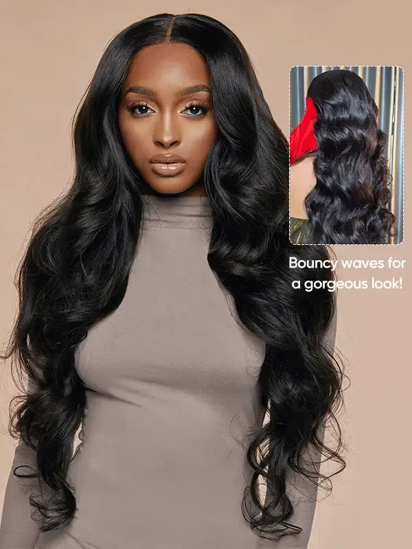 Serena 13x6 Straight Lace front Wig Body Wave Lace Front Wigs Human Hair Glueless Transparent Lace Wigs Pre Plucked Natural Hairline