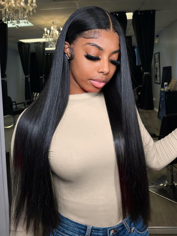 Victoria 13x4 Lace Front Wig Straight Glueless Human Hair Wigs