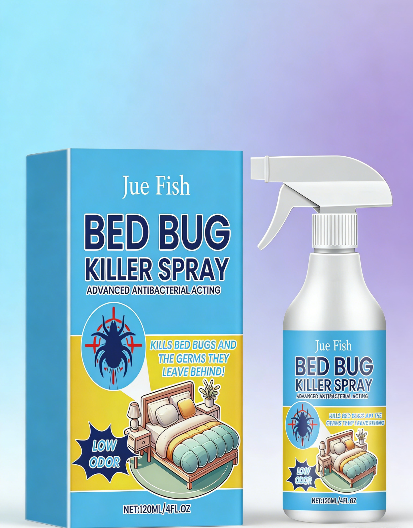 Szupererős Rovar- és Egérriasztó Spray: Hatékony Védelem Csótányok, Hangyák és Rágcsálók Ellen | Biztonságos Család- és Kisállatbarát Formula