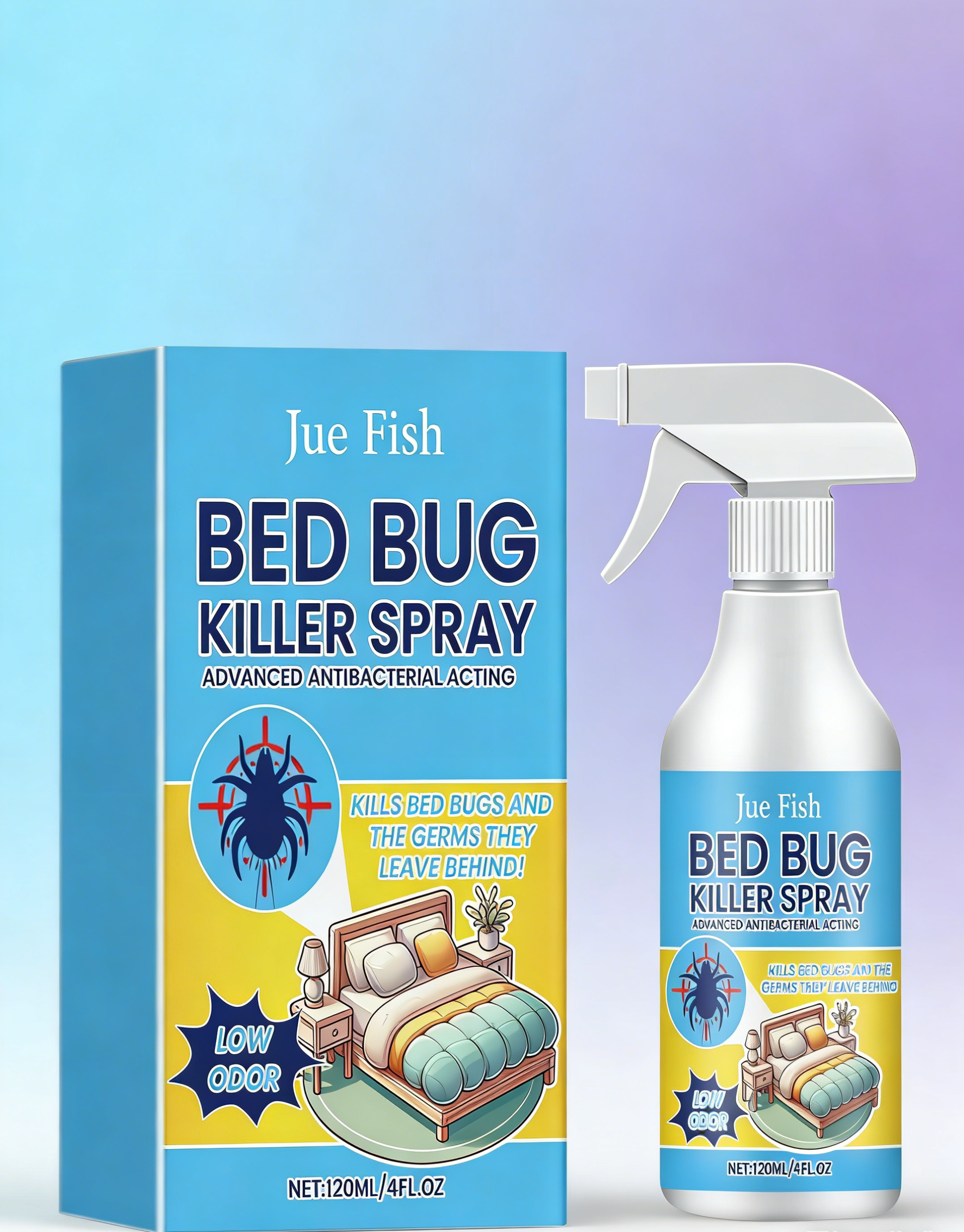 Szupererős Rovar- és Egérriasztó Spray: Hatékony Védelem Csótányok, Hangyák és Rágcsálók Ellen | Biztonságos Család- és Kisállatbarát Formula