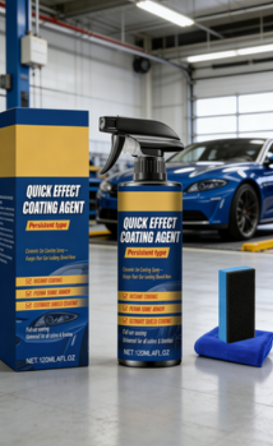 Nano-Kerámia Bevonat Autókhoz - 9H Keménység, Ultra-Magas Fény és Víztaszító Védelem