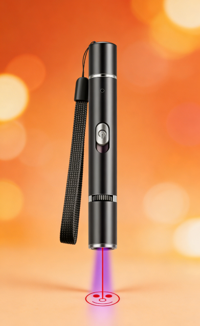 Profi Nagy Teljesítményű KékLézerpointer - Állítható Fókusz, 10km+ Hatótávolság és Taktikai Alumínium Ház